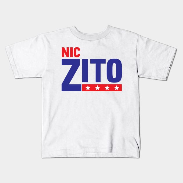 Nic Zito Campaign Logo Kids T-Shirt by niczito